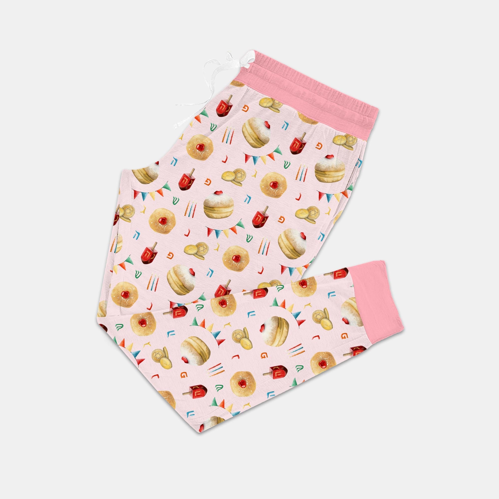 Hanukkah Donuts Women Pajama Set - StazzyBaby