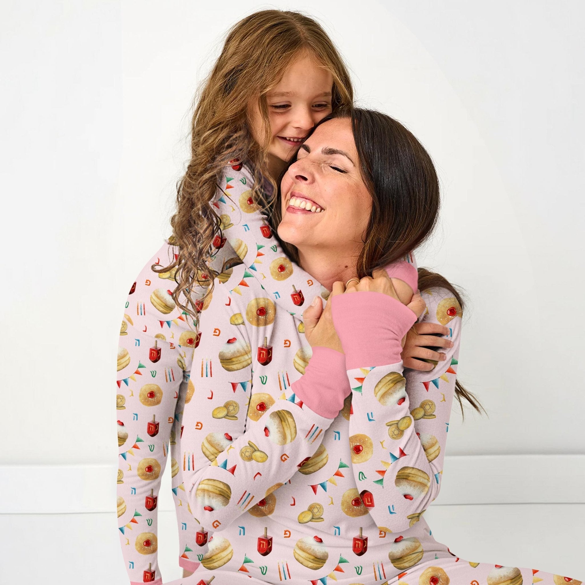 Hanukkah Donuts Women Pajama Set - StazzyBaby