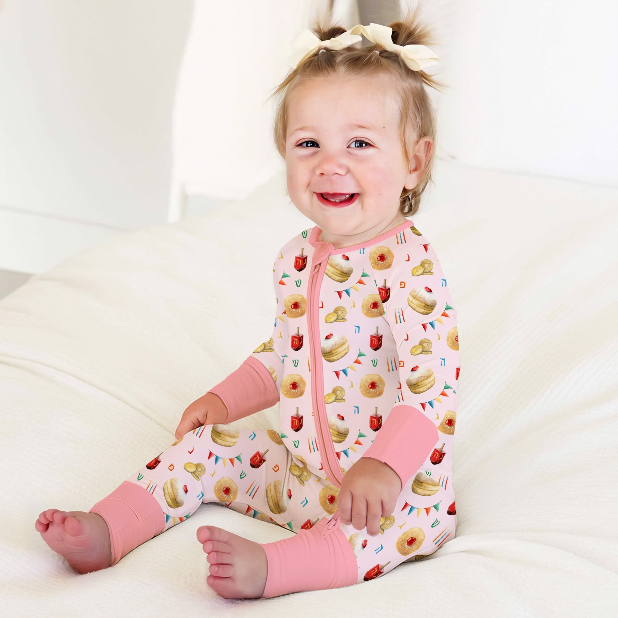 Hanukkah Donuts Zippy - StazzyBaby