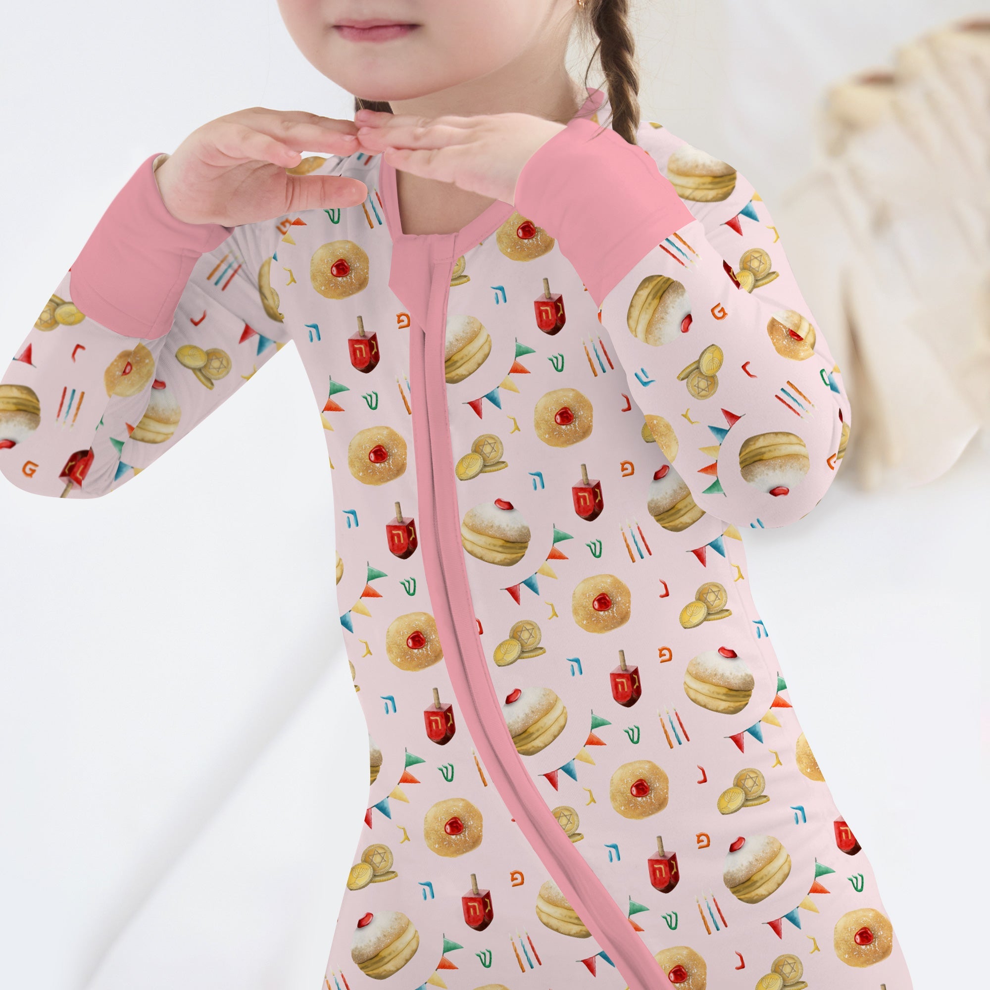 Hanukkah Donuts Zippy - StazzyBaby