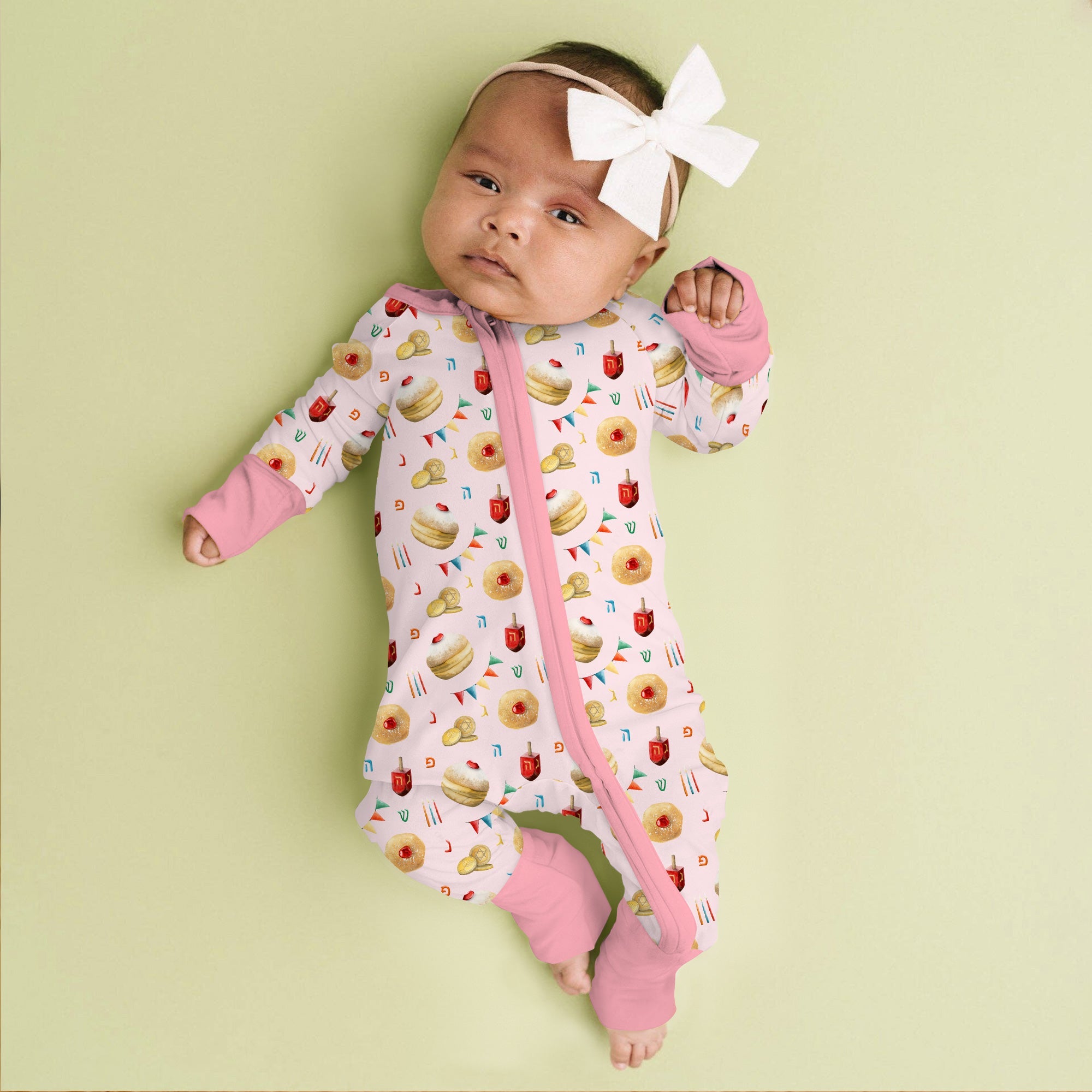 Hanukkah Donuts Zippy - StazzyBaby