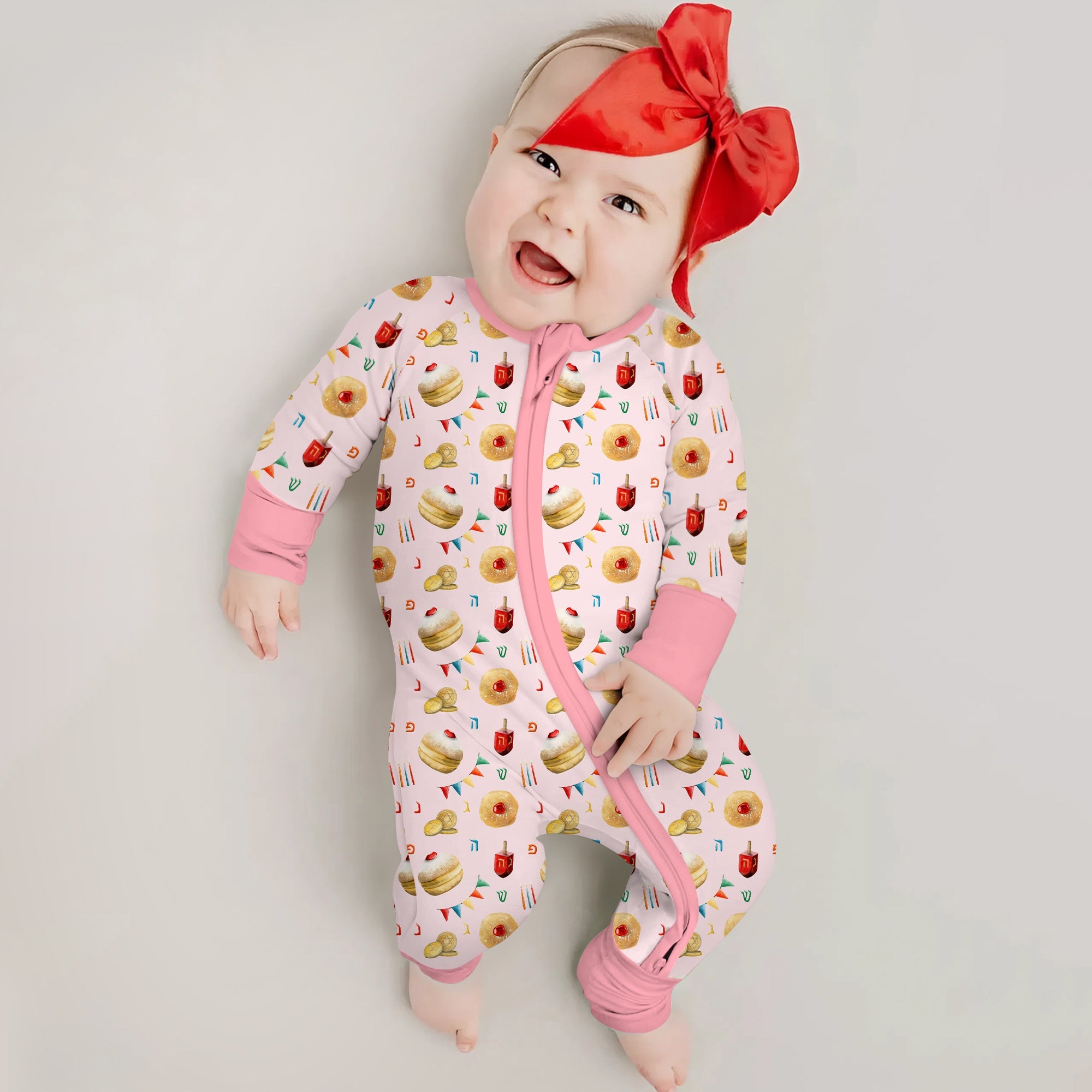 Hanukkah Donuts Zippy - StazzyBaby