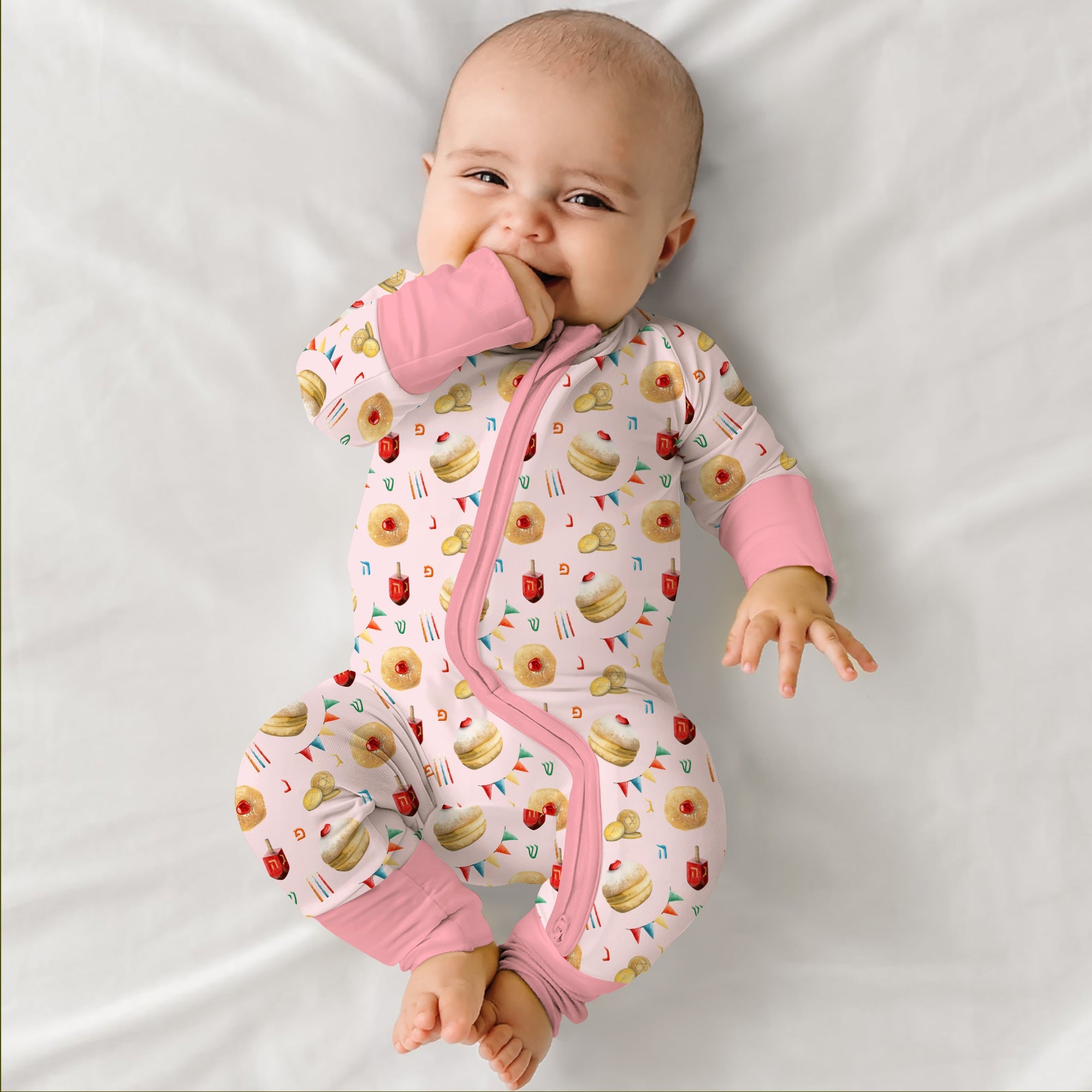 Hanukkah Donuts Zippy - StazzyBaby