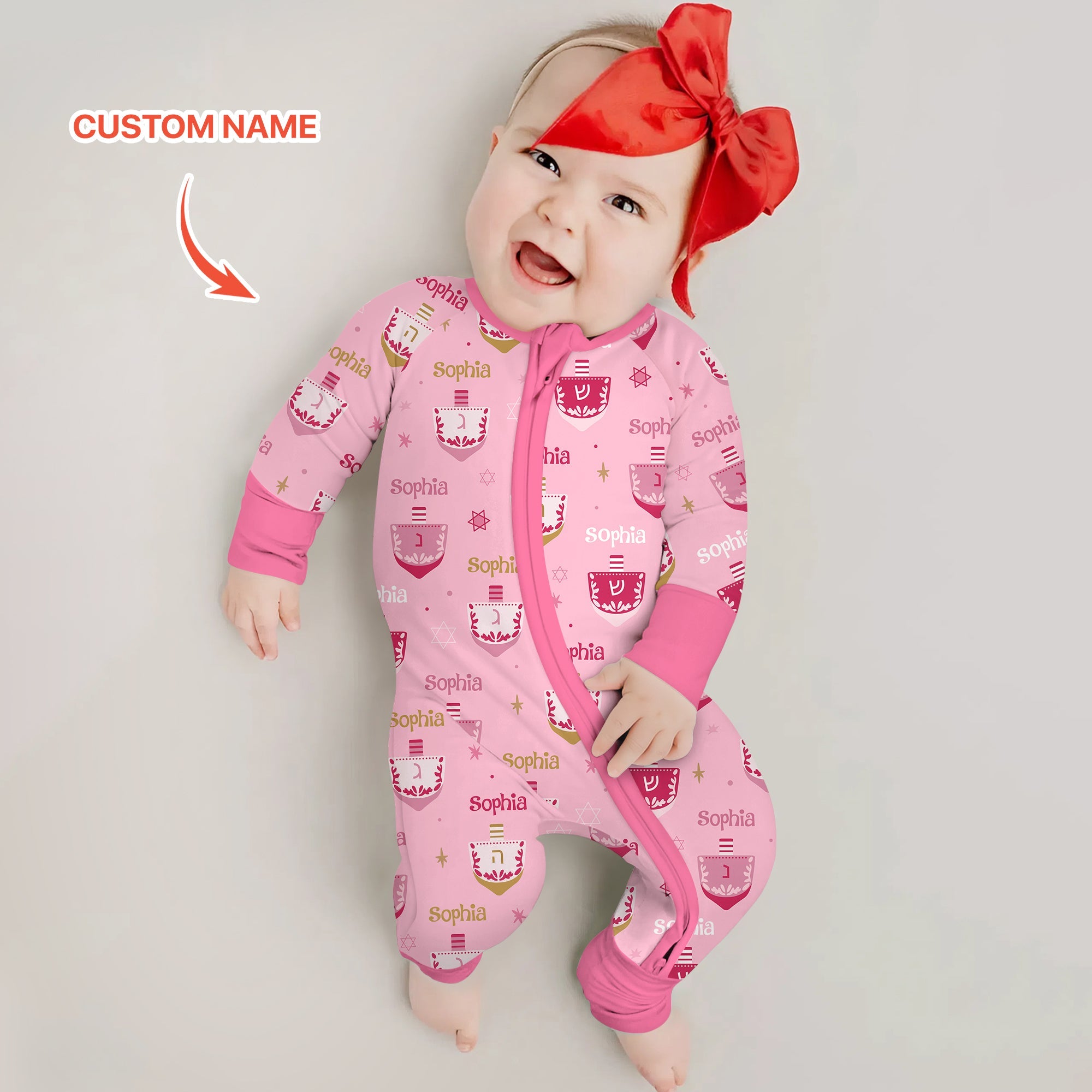 Hanukkah Dreidels Zippy - StazzyBaby