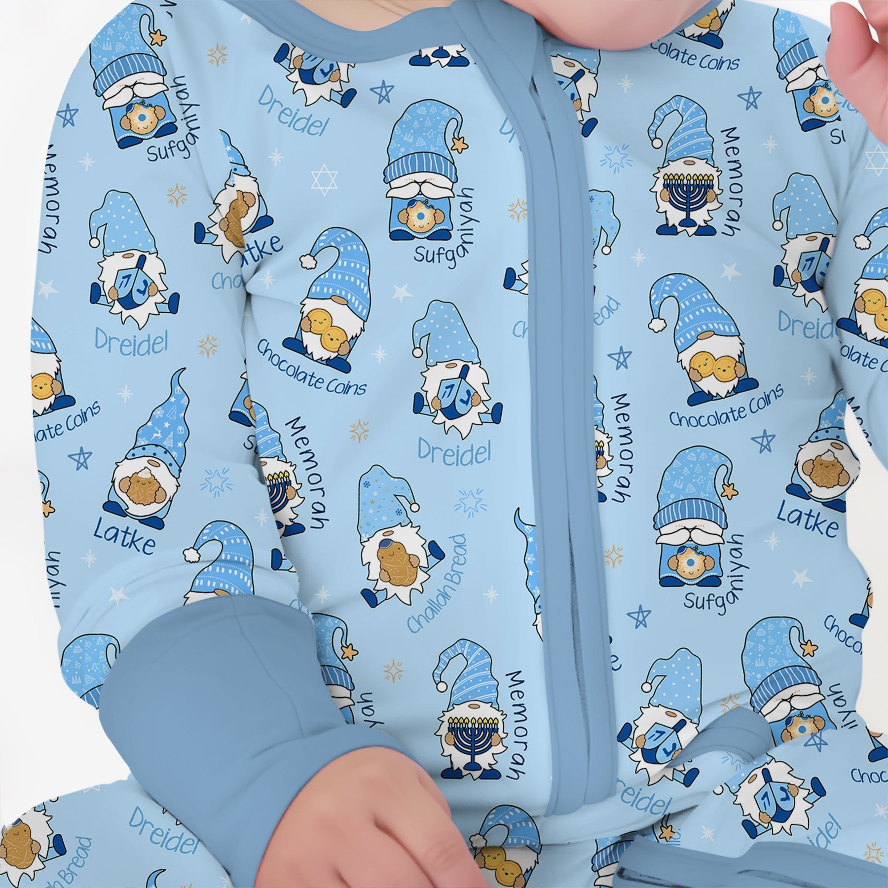 Happy Hanukkah Matching Family Zippy - StazzyBaby