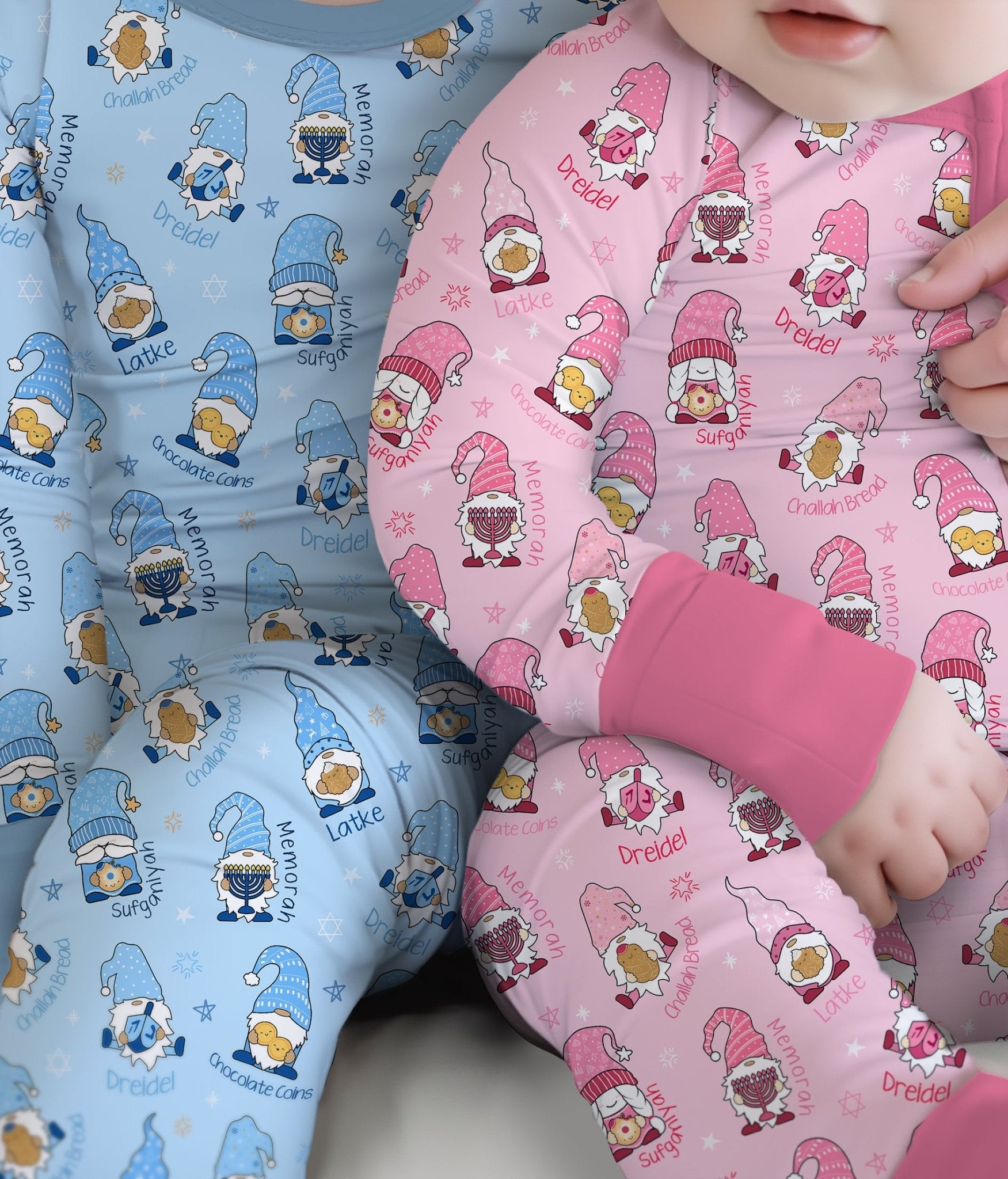 Happy Hanukkah Matching Family Zippy - StazzyBaby