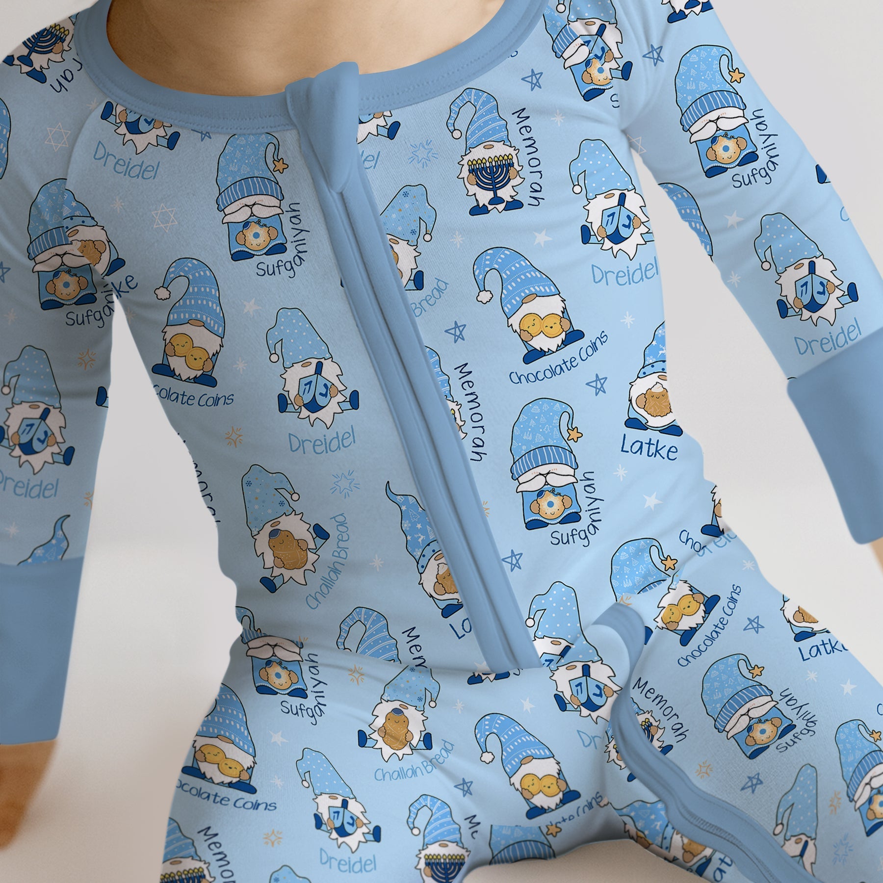 Happy Hanukkah Matching Family Zippy - StazzyBaby