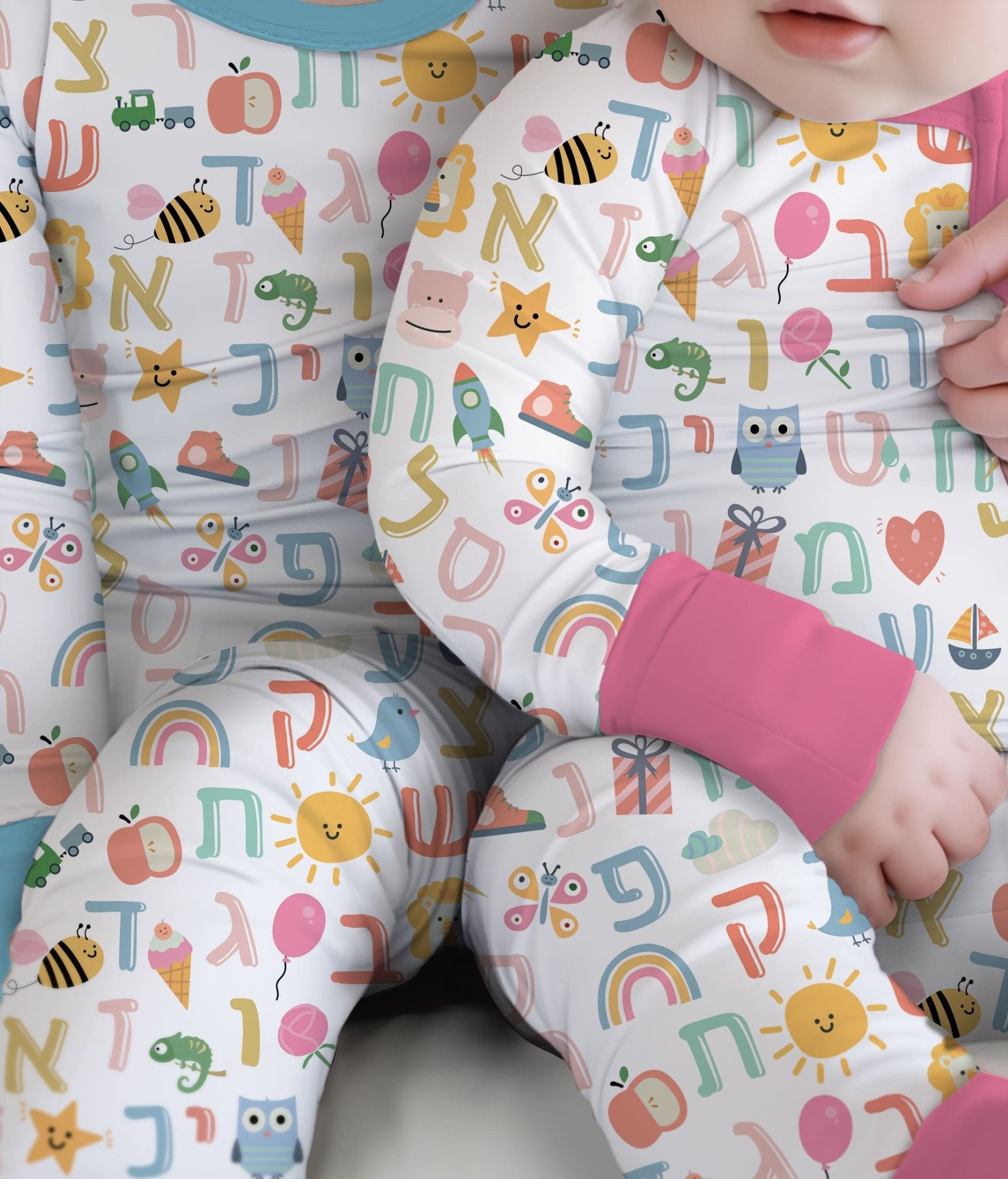 Hebrew Alphabet Zippy - StazzyBaby