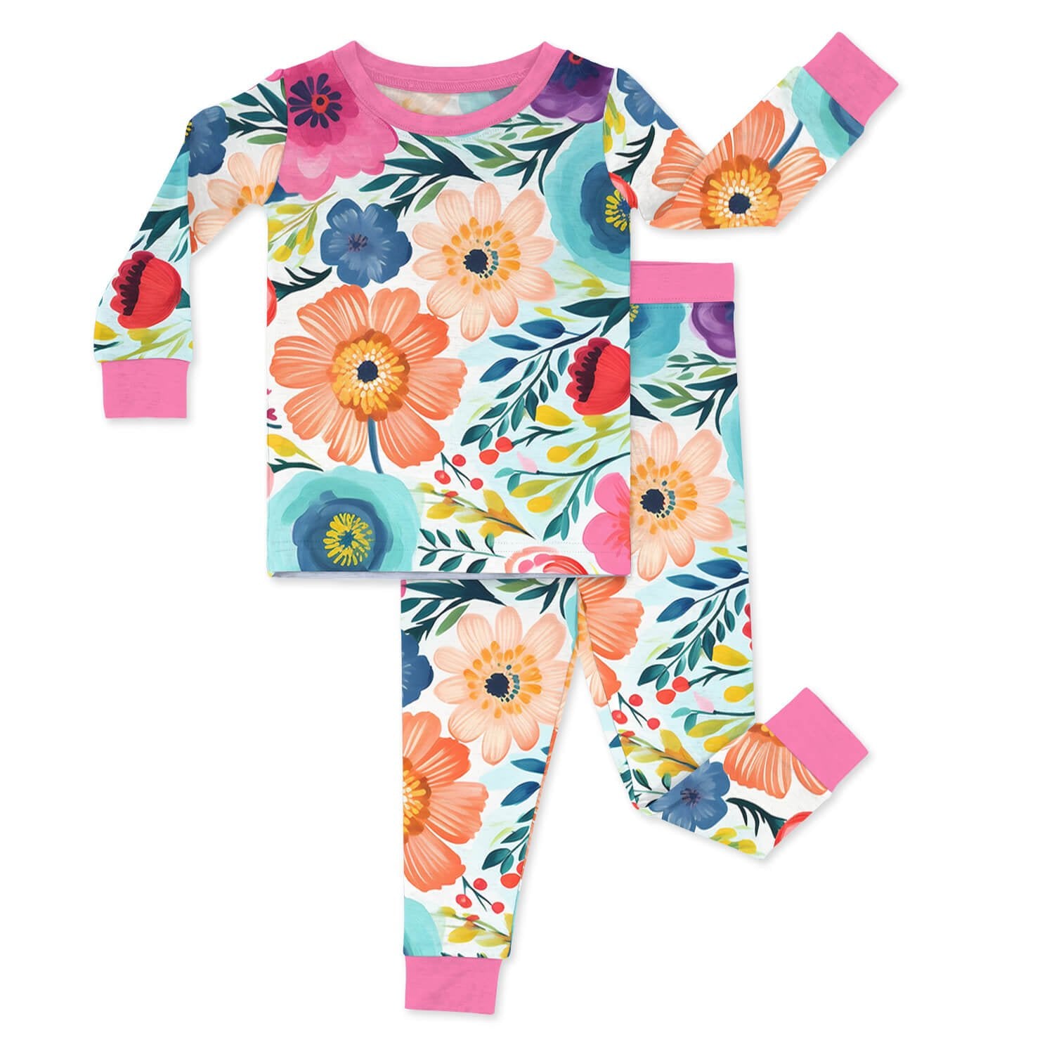 Secret Garden Two Piece Pajama Set - StazzyBaby