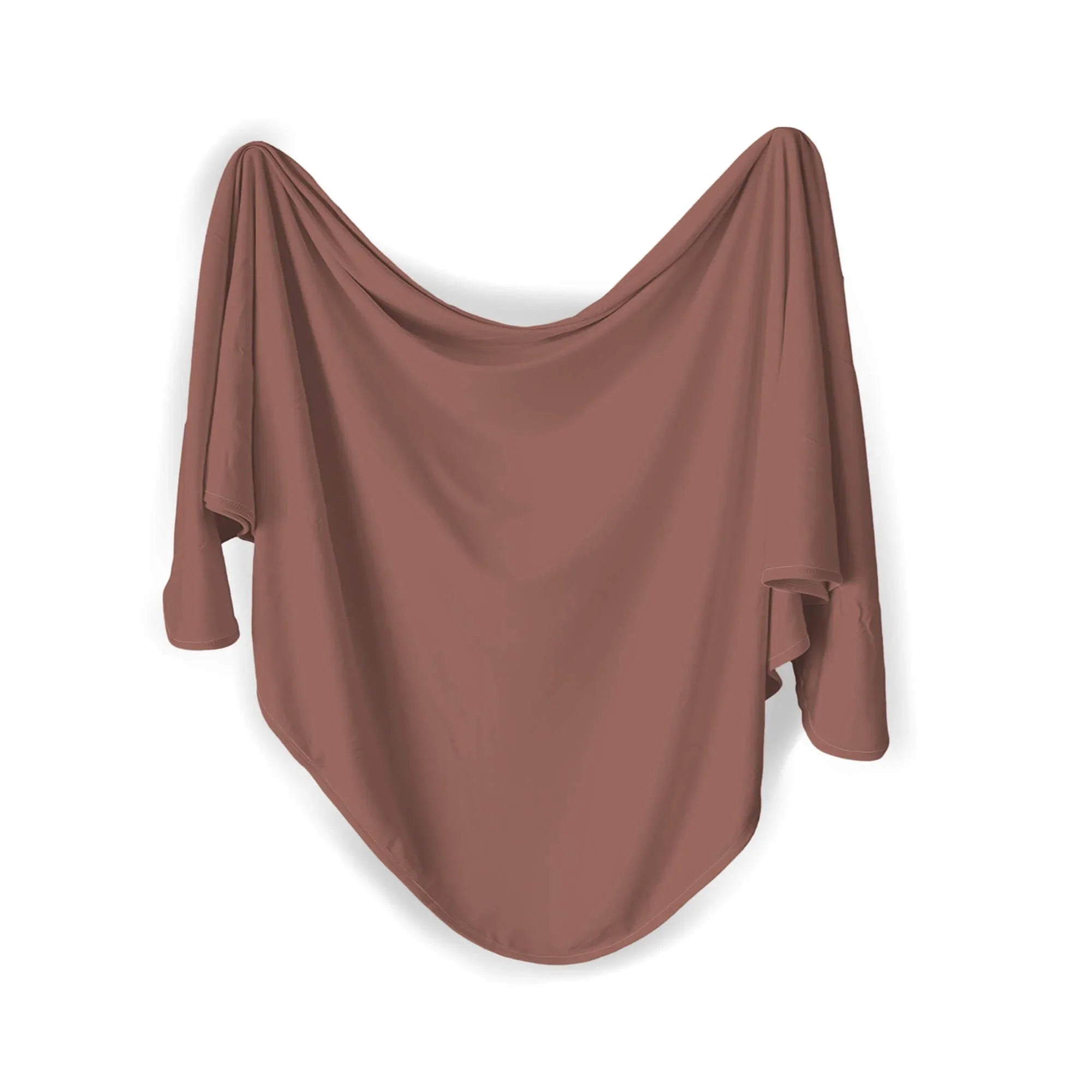 Swaddle Blanket In Dark Chestnut - StazzyBaby