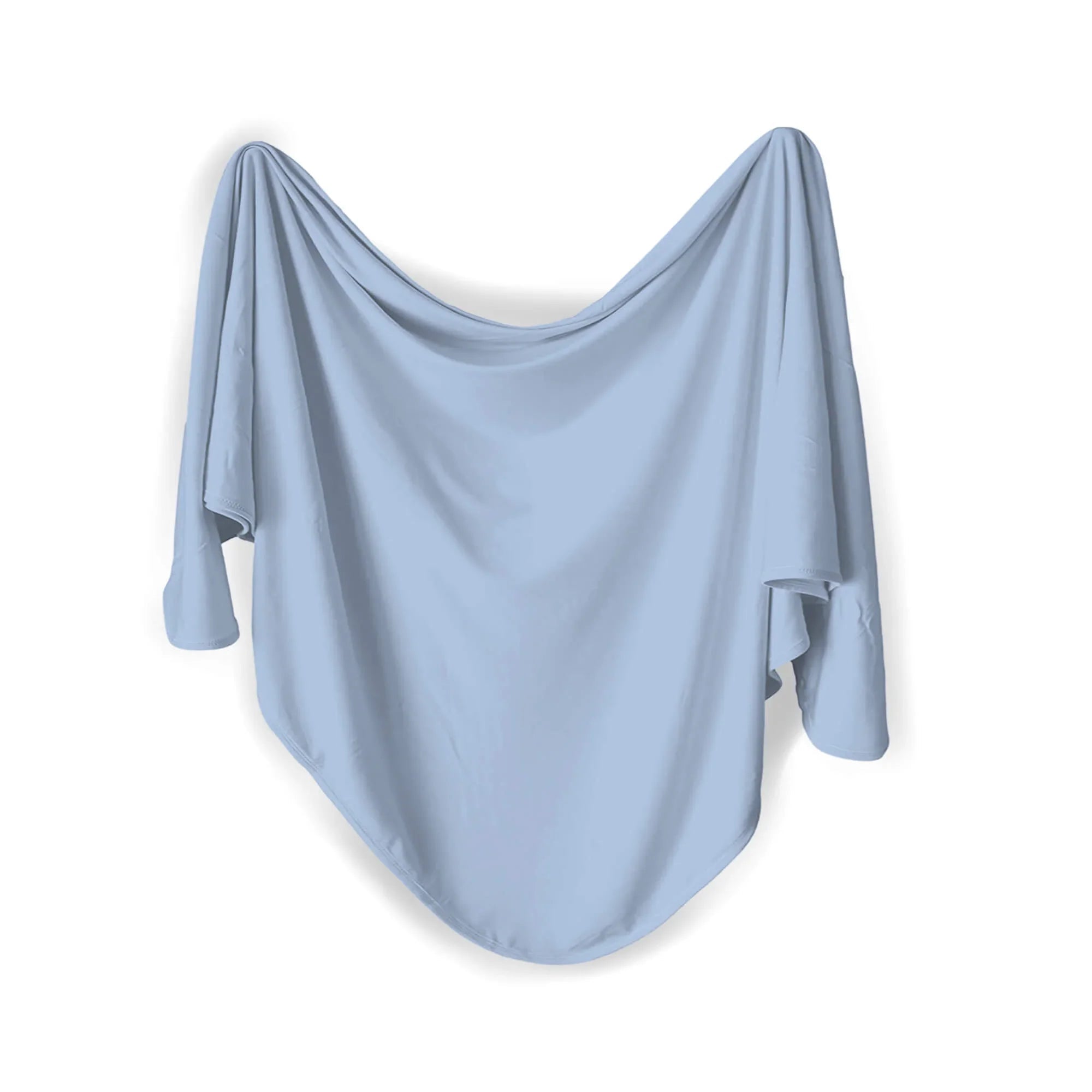 Swaddle Blanket In Light Steel Blue - StazzyBaby