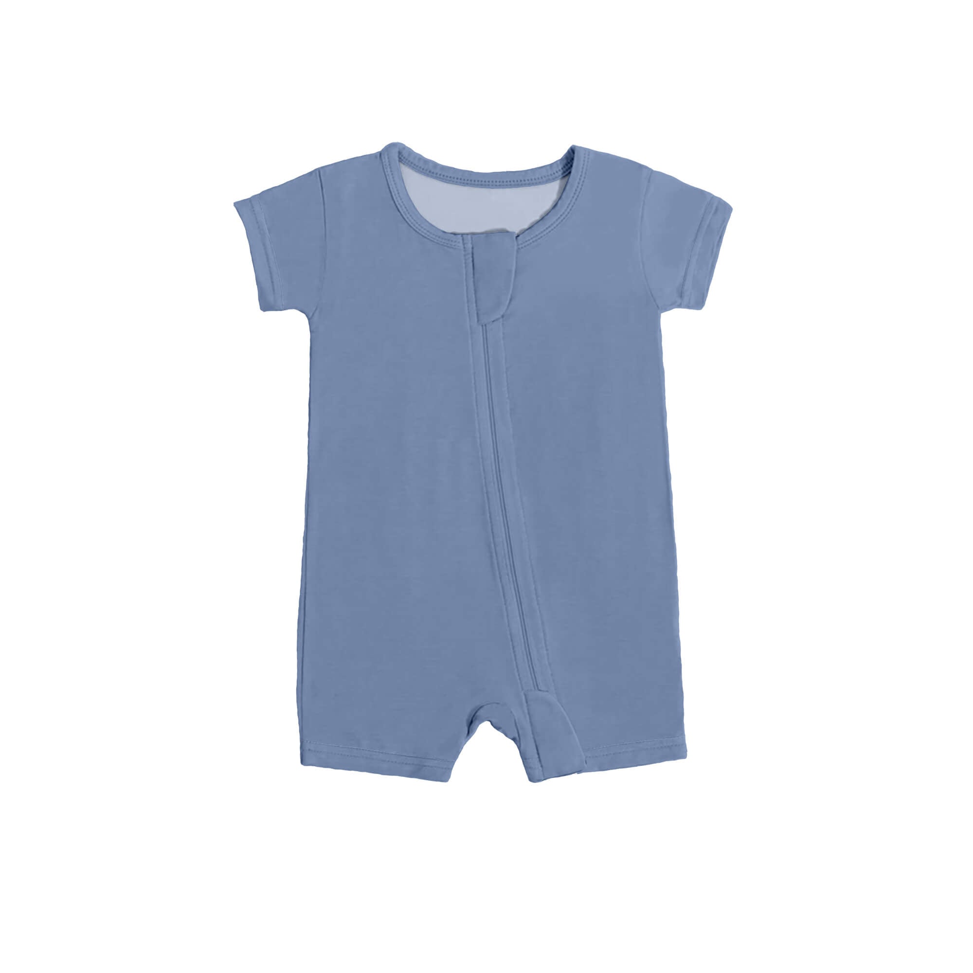Zippered Romper in Slate - StazzyBaby