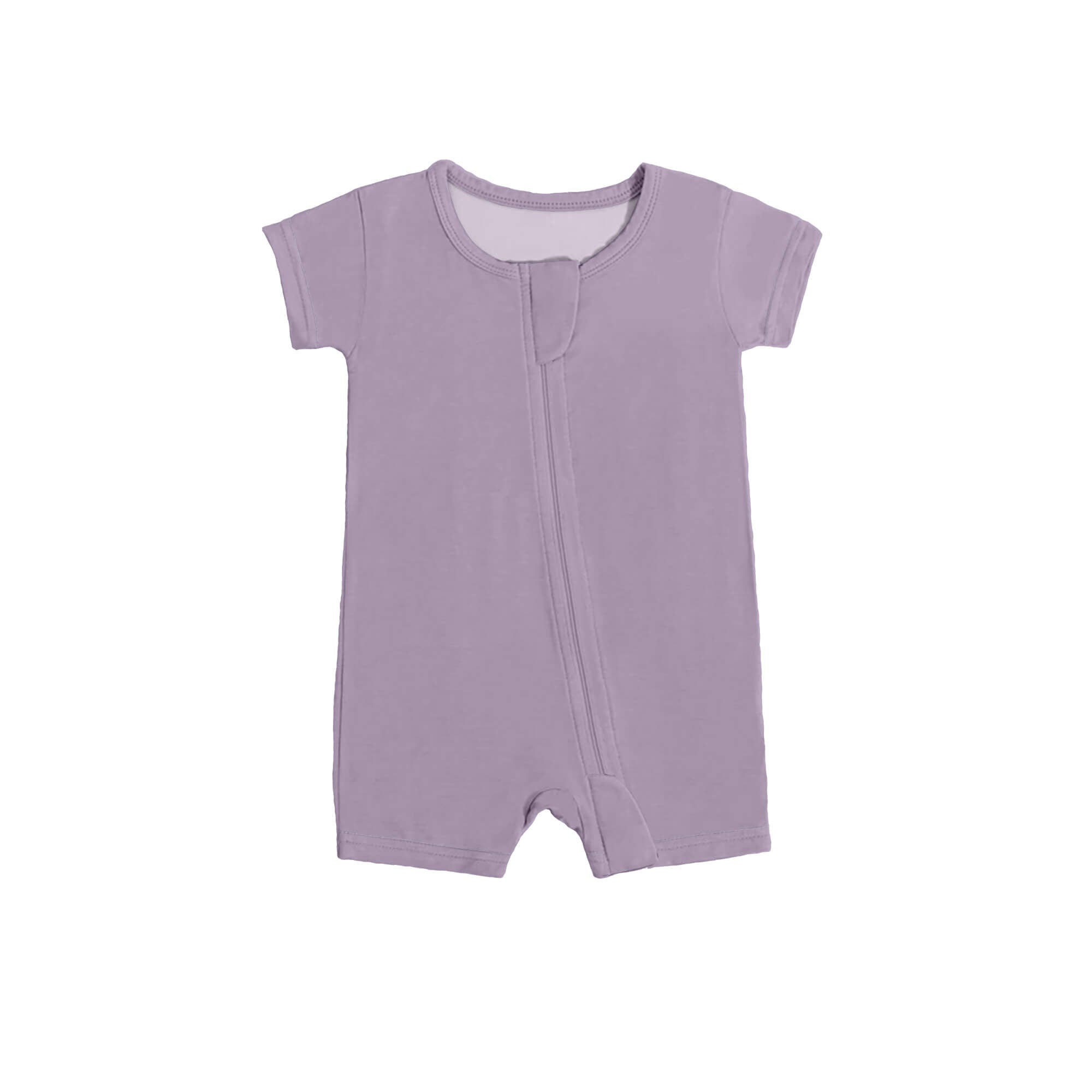 Zippered Romper in Taro - StazzyBaby