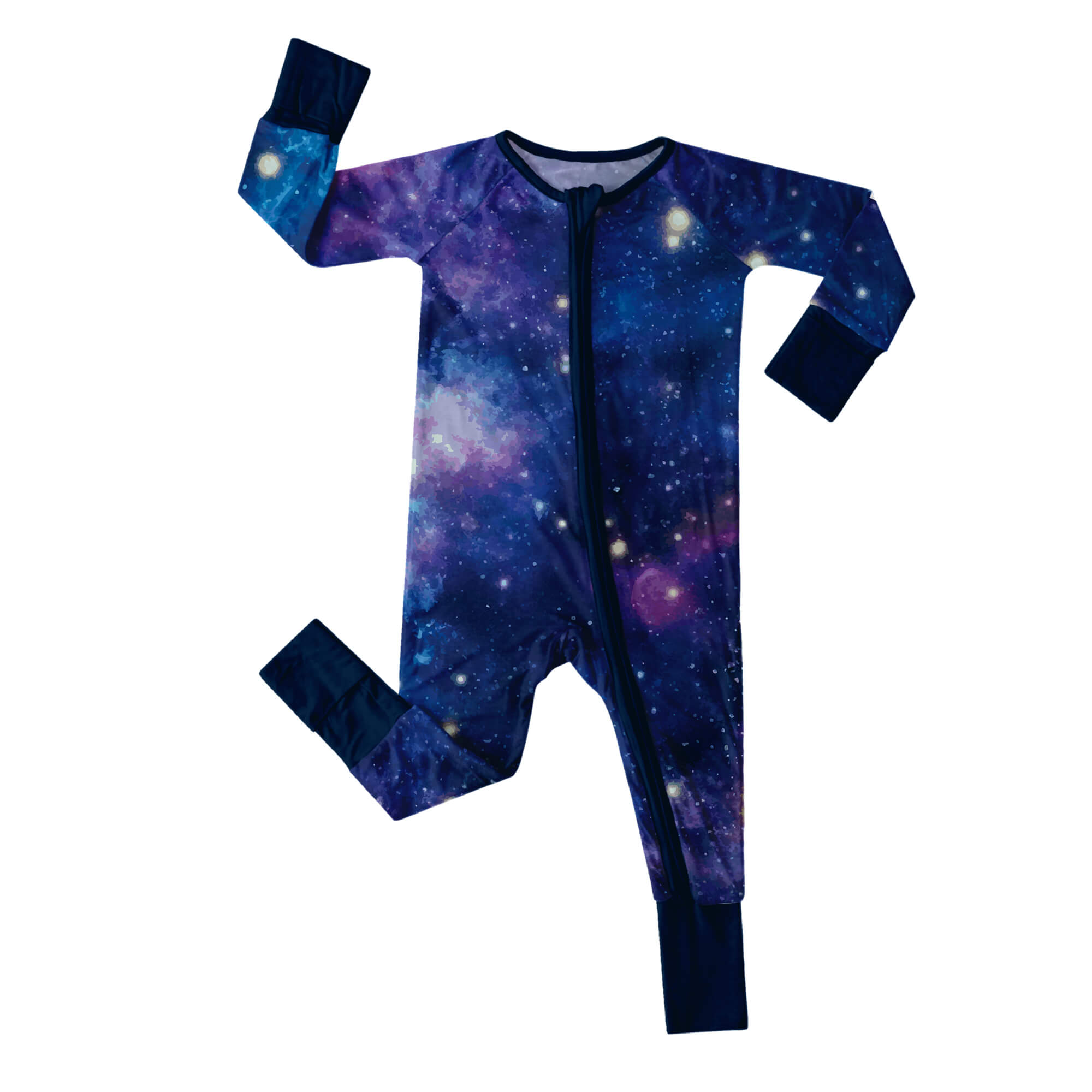 Nebula Convertible Zippered Romper