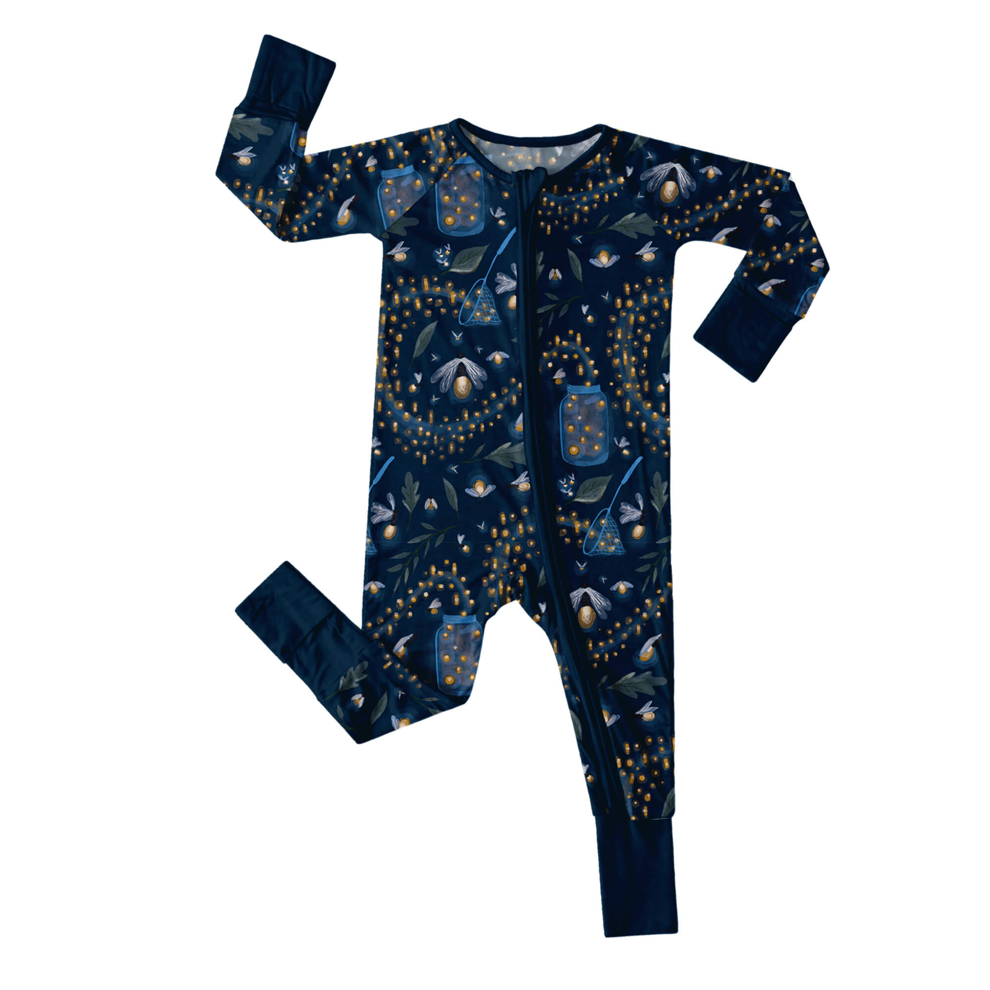 Catching Fireflies Convertible Zippered Romper